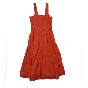 Orange summer dress